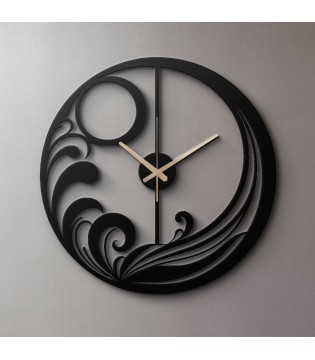 Flowing wave design metal...