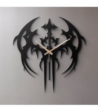 Dark Gothic Bat Metal Wall...